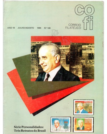 Revista Cofi nº149 Julho/Agosto 1994 Conservada 35.975