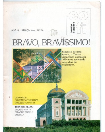 Revista Cofi nº158 Março de 1996 Conservada 35.977