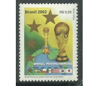 C2469 Brasil Pentacampeão Mundial de Futebl 36.012 Novo