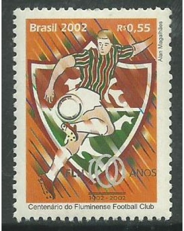 C2471 Centenário do Fluminense Football Club 36.013 Mint
