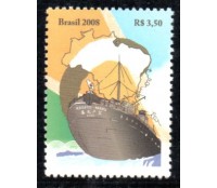 C2752 Centenário da Imigração Japonesa - Navio 36.049 Mint