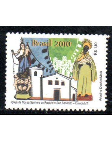 C2979 Igreja Nossa Senhora do Rosário e São Benedito - Cuibá 15.063 Mint