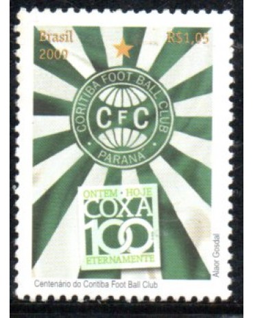 C2909 Centenário do Coritiba Football Club 36.053 Mint
