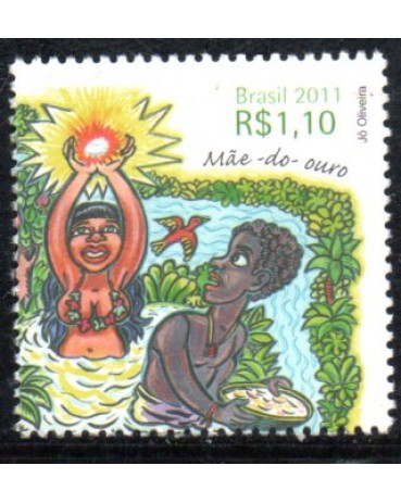 C3103 Lendas do Folclore Brasileiro - Mãe-do-Ouro 36.059 Mint