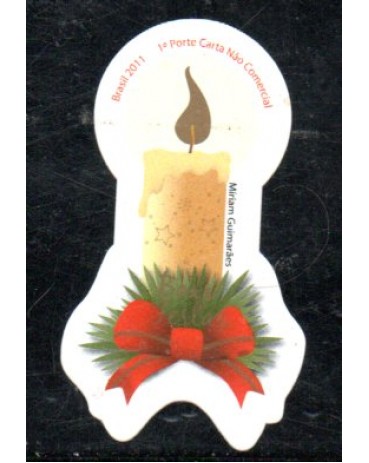 C3138 Natal - Vela 36.065 Mint - Sem Moldura