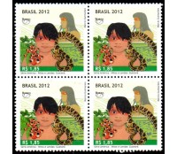 C3225 Quadra Upaep 2012 - Mitos e Lendas - Guaraná 36.077 Mint