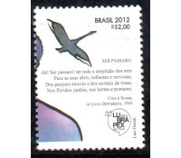 C3230 Lubrapex 2012 Cruz e Souza "Ser Pássaro" 36.082 Mint