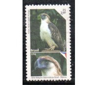C3369 Relações Diplomáticas - Filipinas - Aves Ameaçadas de Extinção 36.106 Mint