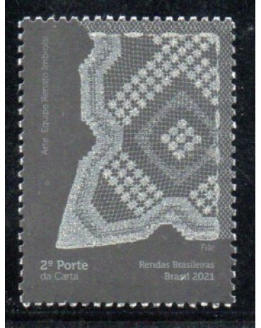 C3991 Rendas Brasileiras - Renda Filé 36.125 Mint