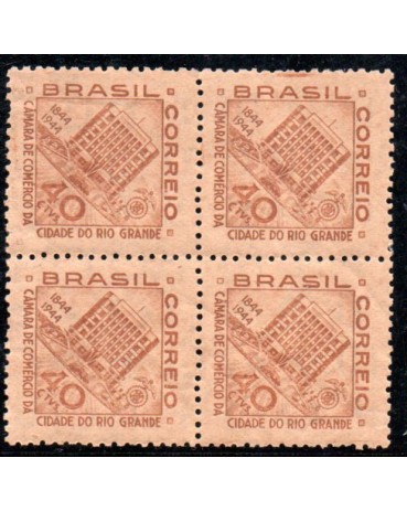 1944 C193 Centenário da Câmara de Comércio do Rio Grande - RS 36.129 Mint