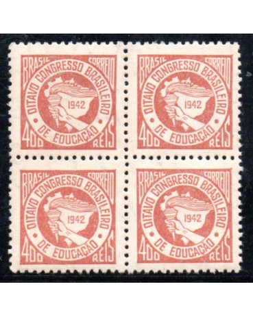 1942 C176 8º Congresso Brasileiro de Educação 36.131 Mint