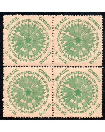 1937 C115 9º Congresso Brasileiro de Esperanto - RJ 36.136 Mint