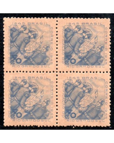 1945 C195 Cinquentenário da Pacificação do Rio Grande do Sul 36.138 Novo