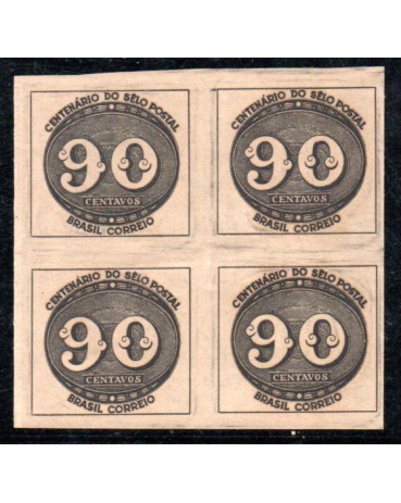 1943 C182 Centenário do Selo Brasileiro 90 cts 36.143 Mint