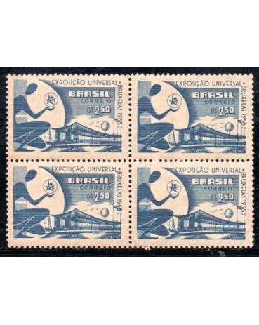 1958 C405 Exposição Internacional e Universal de Bruxelas 36.165 Novo