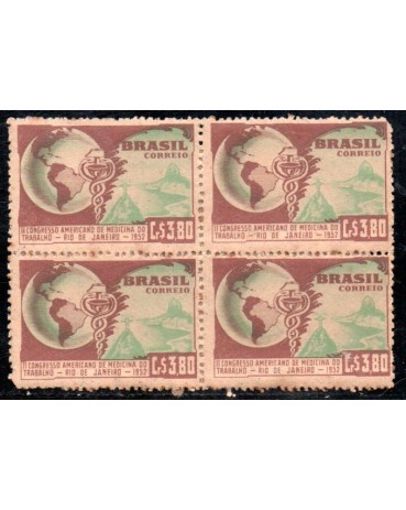 1952 C285 2º Congresso Americano de Medicina do Trabalho - RJ 36.169 Novo
