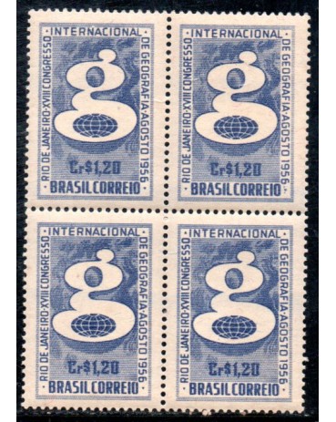 1956 C374 Propaganda do 1º Congresso Internacioanl de Geografia 36.183 Mint