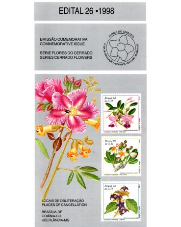Edital 26 Série Flores do Serrado 36.198 Novo