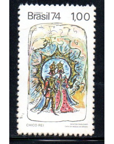 C831  - LENDAS POPULARES CHICO REI - 1974 - 2819 Novo