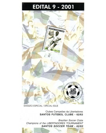 2001 Edital 09 Cluibes Campeões da Libertadores - Santos Futebol Clube 36.211