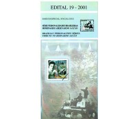 2001 Edital 19 Série Personalidades Brasileiras - Bernardo Sayão 36.221