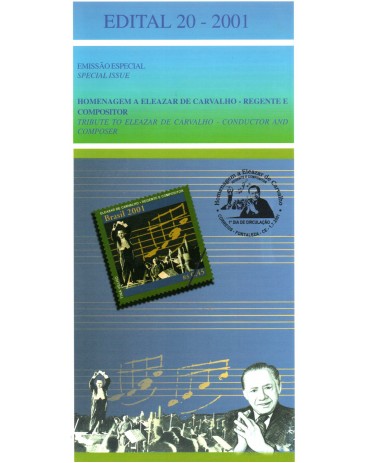 2001 Edital 20 Homenagem a Eleazar de Carvalho 36.222