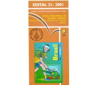 2001 Edital 21 Brasil Tricampeão de "Roland Garros" 36.223