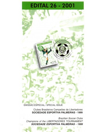 2001 Edital 26 Clubes Brasileiros da Libertadores - Palmeiras 36.228