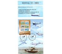 2001 Edital 32 Aeronaves Pioneiras da Aviação Comercial no Brasil 36.234