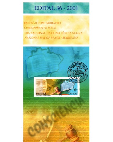2001 Edital 36 Dia Nacional da Consiência Negra 36.238