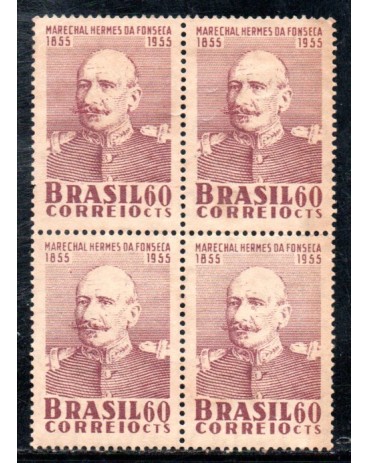 1955 C364 100 Anos do Nascimento do Marechal Hermesda Fonseca 36.258 
