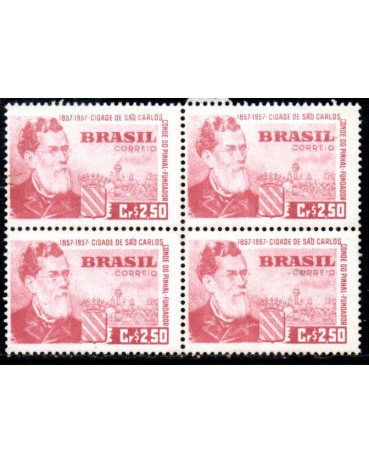 1957 C394 100 Anos de São Carlos - SP 36.260 Mint