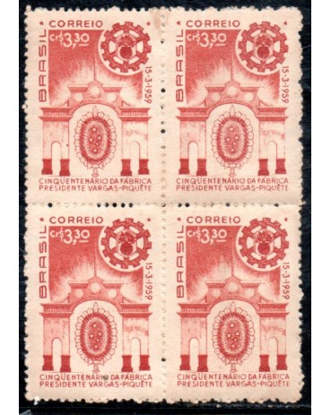 1959 C442 Cinquentenário da Fábrica Getúlio Vargas em Piquete - SP  36.299 Novo