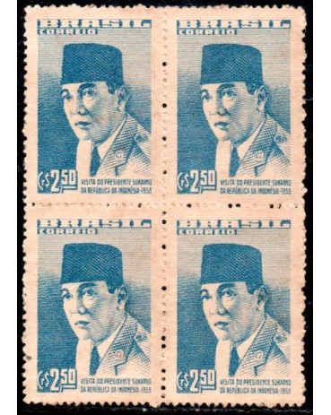 1959 C432 Visita do Presidente Sukarno da Indonésia 36.314 Novo