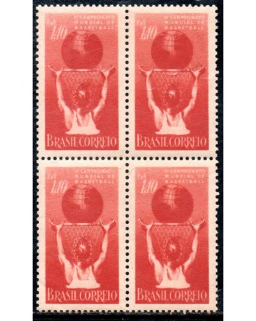 1954 C353 2º Campeonato Mundial de Basquetebal - Rio de Janeiro 36.326 Mint