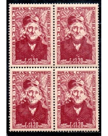 1953 C315 Centenário da Morte de Auguste de Saint-Hilare 36.330 Mint