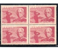 1958 C406 Dia do Indio,Das Américas e Homenagem ao Mal.Rondon 36.331 Novo