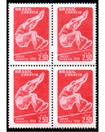 1958 C407 8º Jogos Infantis - RJ 36.334 Mint
