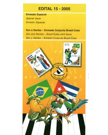 Edital 15 Son e Samba - Emissão Conjunta Brasil - Cuba 36.351
