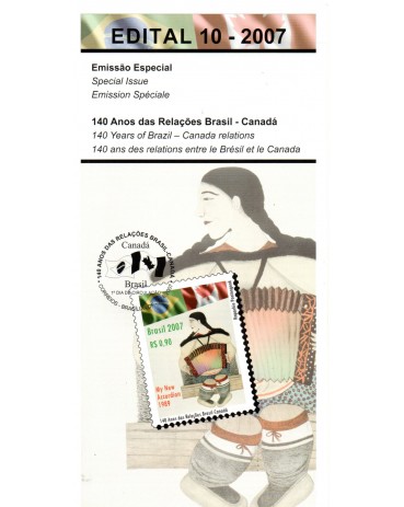 Edital 10 140 Anos das Relações Brasil - Canadá 36.387