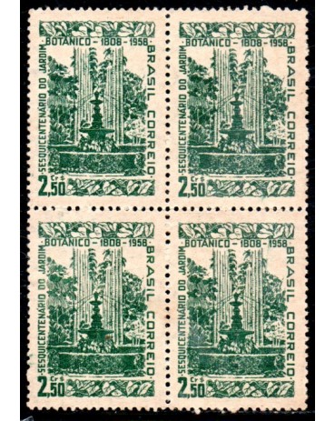 1958 C412 Sesquicentenário do Jardim Botânico - RJ 36.397 Novo