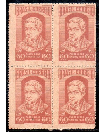 1952 C288 Homenagem ao Padre Diogo Antonio Feijó 36.398 Novo