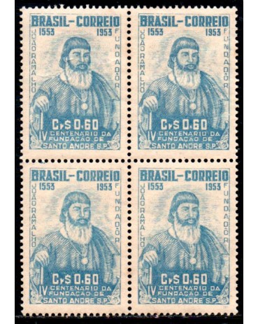 1953 C297 4º Centenário de Santo André - SP João Ramalho Fundador 36.402 Mint