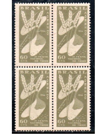 1954 C352 4ª Festa Nacional do Trigo em Carazinho - RS 36.410 Mint