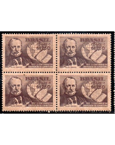 1957 C387 Centenário da Codificação do Epiritismo 36.412 Mint