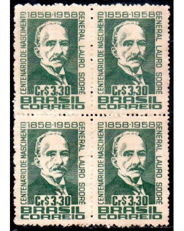 1958 C427 100 Anos do Nascimento do General Lauro Sodré 36.415 Novo