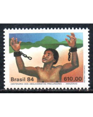 C1376 Centernário dos Abolicionistas Precursores Ceará e Amazonas 36.432 Mint