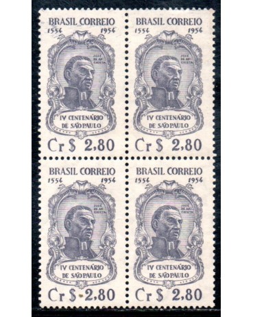 1954 C330 Quarto Centenário da Cidade de Sao Paulo 36.446 Mint