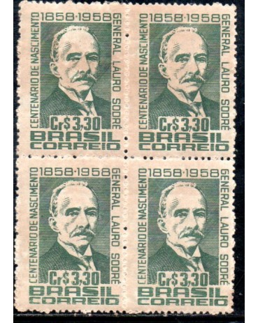 1958 C427 100 Anos do Nascimento do General Lauro Sodré 36.452 Novo
