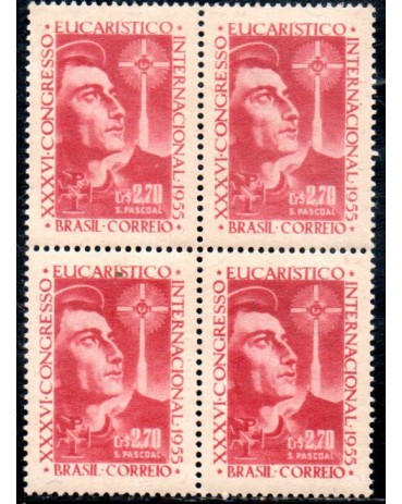 1955 C366 36º Congresso EDucarístico Internacional - RJ 36.453 Mint